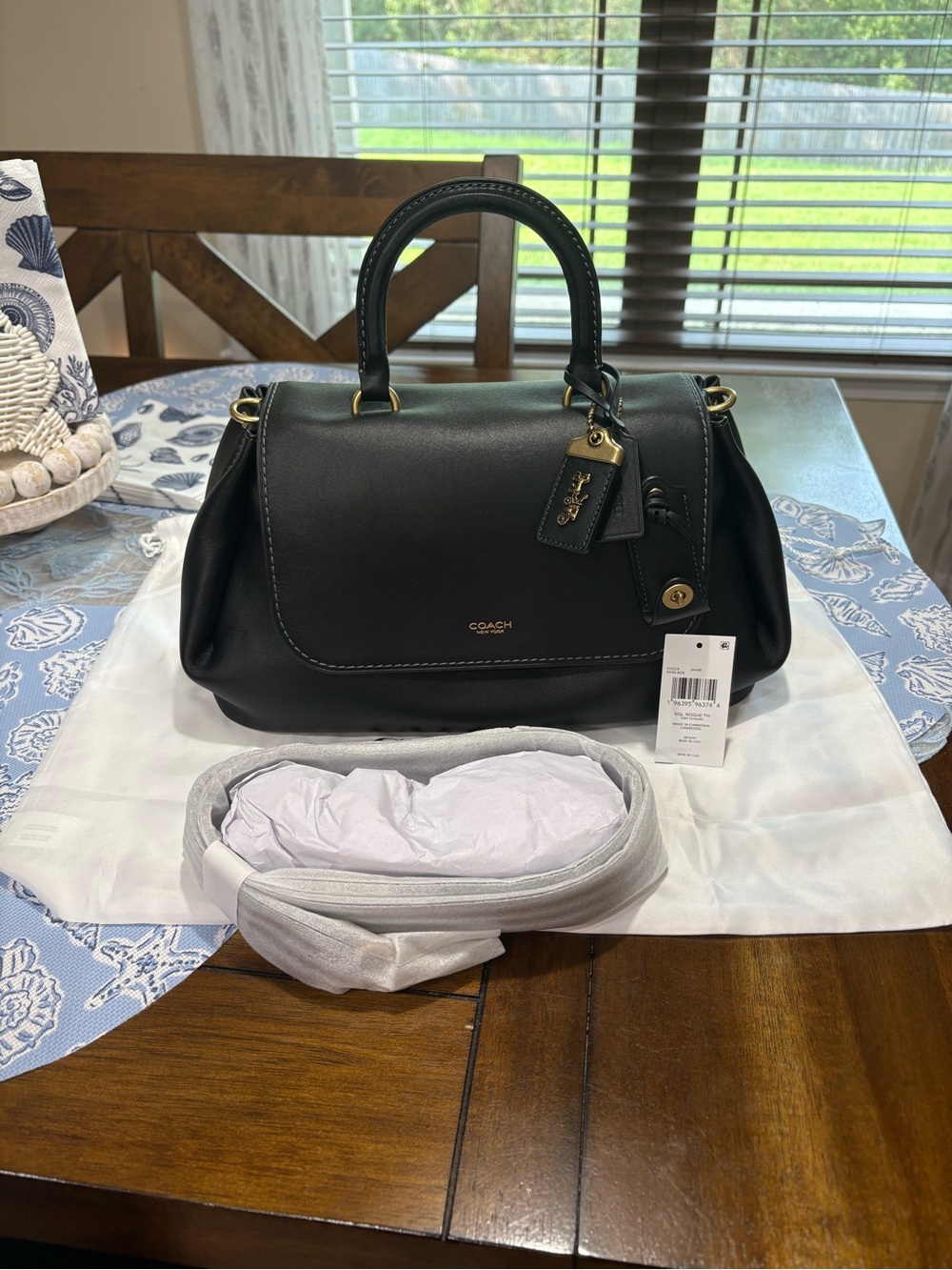 Coach slouchy rogue top handle